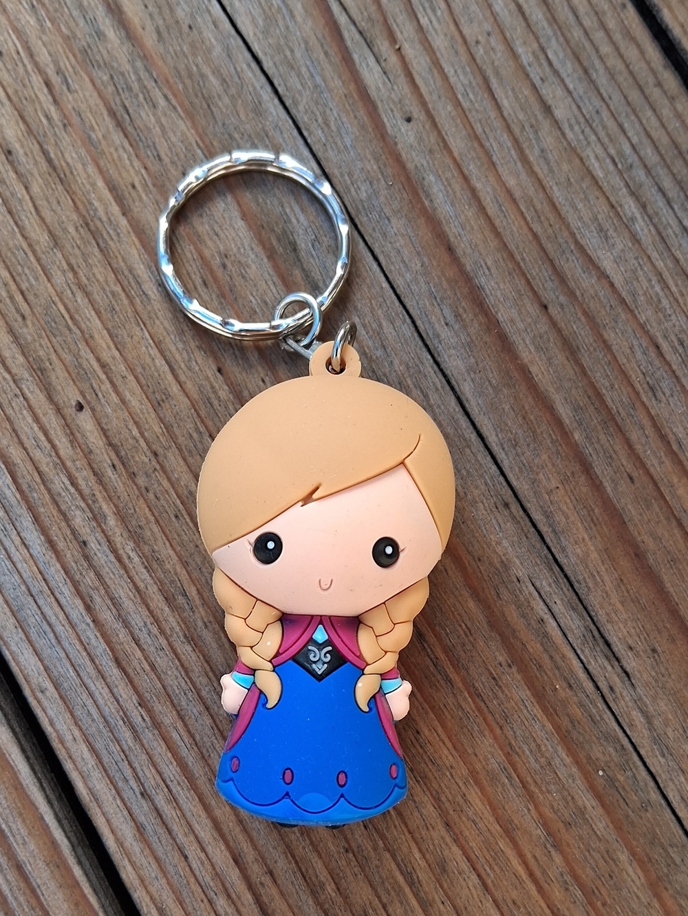 Kids Cute Princess Anna Keychain